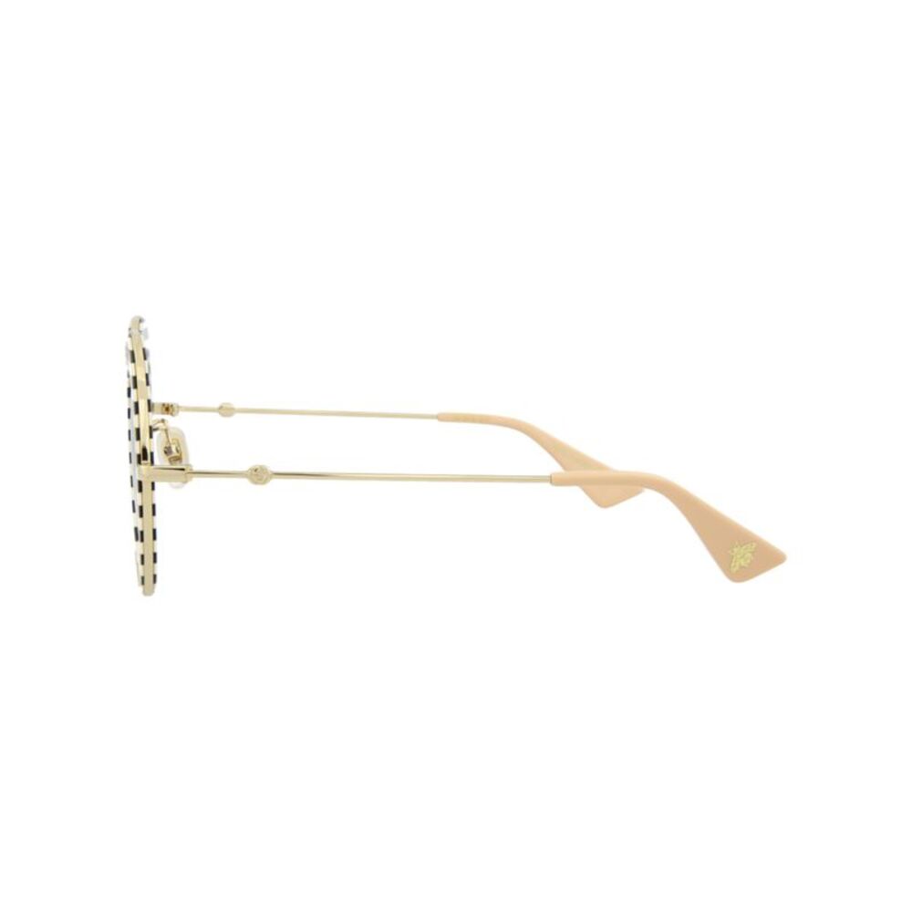 Gucci Round-Frame Metal Sunglasses Multi Womens - Picture 3 of 5